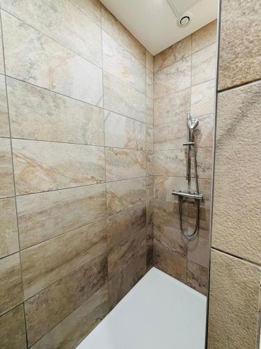 Koupelna v ubytování La pause du vignoble