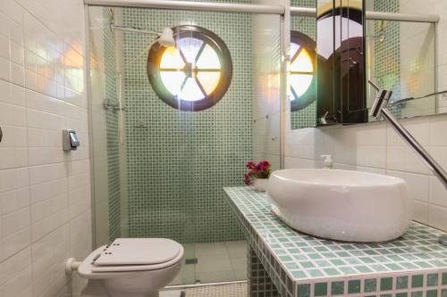 Koupelna v ubytování Villa Bem Querer - Suíte