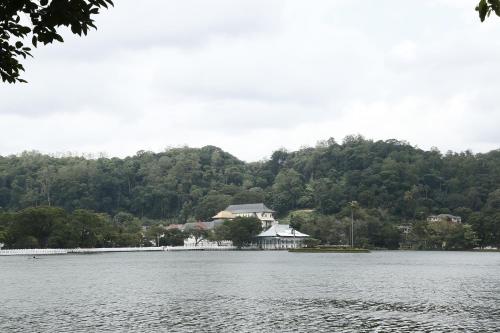 a large house on the shore of a lake at Cirute' Talwatte, Kandy in Kandy
