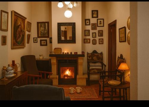 Zona de estar de Casa Rural Tita Sacramento