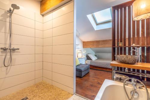 Ένα μπάνιο στο Lakaz - Loft à Seignosse