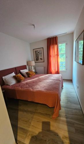 Voodi või voodid majutusasutuse Penthouse Vichy - Résidence luxueuse à Vichy toas