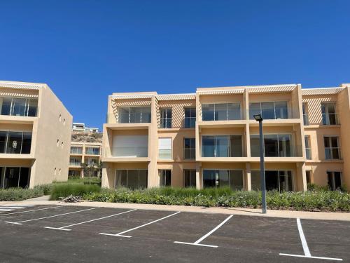 Bygningen som lejligheden ligger i