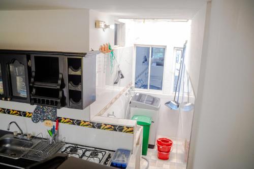 Köök või kööginurk majutusasutuses Aparta Estudio Amoblado 1 a 3 Personas