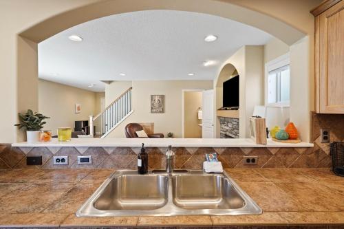 Kuchyň nebo kuchyňský kout v ubytování Ellie 30 Days minimum