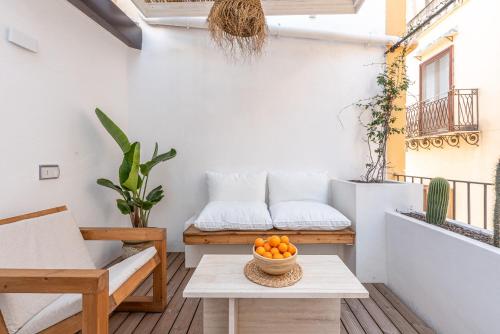 Χώρος καθιστικού στο Meraki Home - Alle Spalle del Teatro Massimo