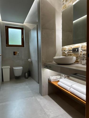 Koupelna v ubytování Villas Vairocana