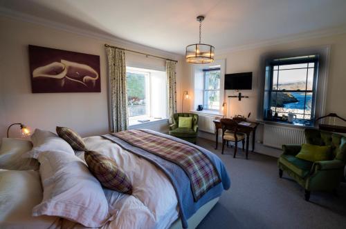 Voodi või voodid majutusasutuse Two Harbours Guest House toas