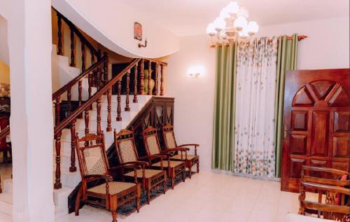 Et opholdsområde på Ocean Glow Ahungalla