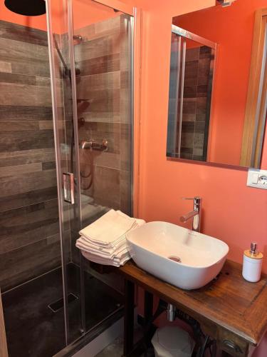 Ένα μπάνιο στο Il borgo