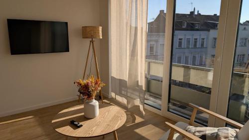 Et tv og/eller underholdning på HarmoNest Rheydt Apartments