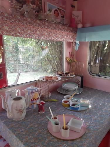 Mad på bed and breakfast-stedet eller i nærheden