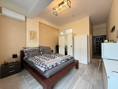 Kuchyň nebo kuchyňský kout v ubytování Málna