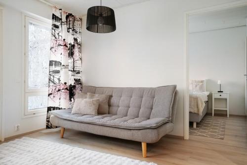 Et opholdsområde på Arctic City Haven By Lapland Host