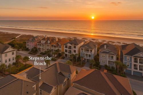 estadias na praia nos condomínios à beira-mar ao pôr do sol em Luxury 7BR w Ocean Views & Private Pool em Hilton Head Island