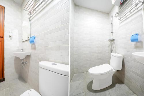 Phòng tắm tại Hotel O Kemayoran Guest House