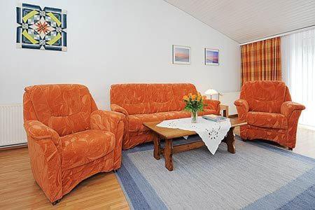 Posezení v ubytování Ferienhaus Nordseeluft