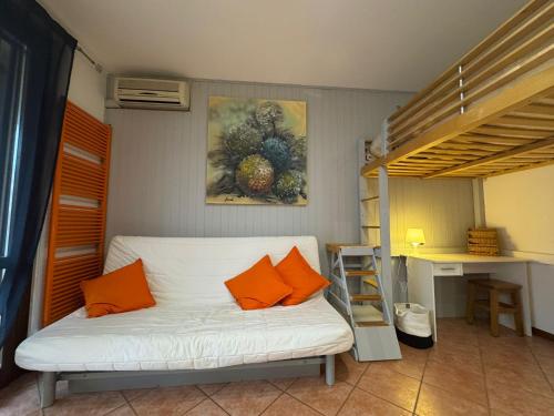 Χώρος καθιστικού στο Piccola Oasi