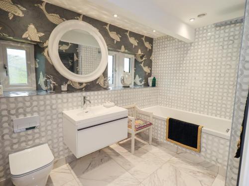 Et badeværelse på Hallbeck