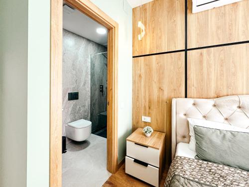 Koupelna v ubytování Vita Verde