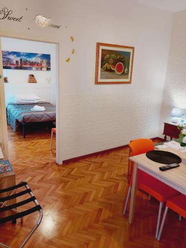 Ένα ή περισσότερα κρεβάτια σε δωμάτιο στο B&B RINGAT