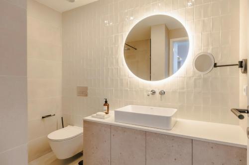 Koupelna v ubytování Upon Harbor - Seixal Bay Hotel