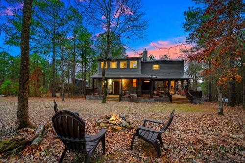 Bygningen som feriehuset ligger i