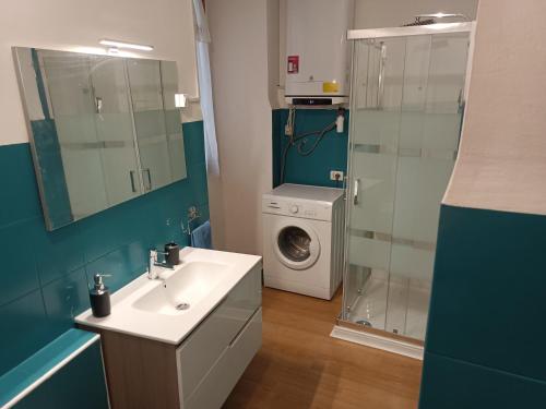 Koupelna v ubytování Casa vacanze Sulmona centro