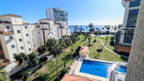 Seaview Studio in Benalmádena right by the beach