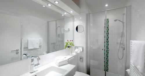 Koupelna v ubytování Hotel Bavaria Oldenburg