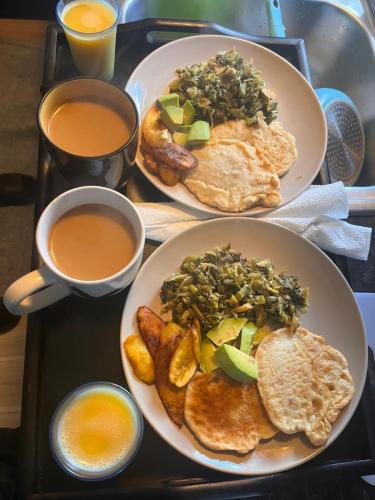 Jídlo v bed and breakfast nebo okolí