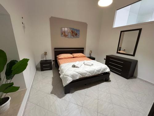 Ένα ή περισσότερα κρεβάτια σε δωμάτιο στο Panorama Home