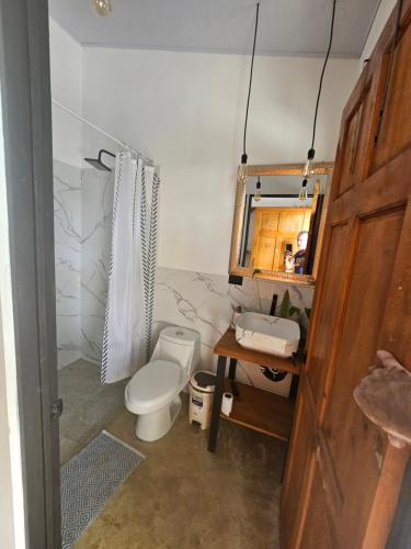 Koupelna v ubytování Uvita Boutique Studios