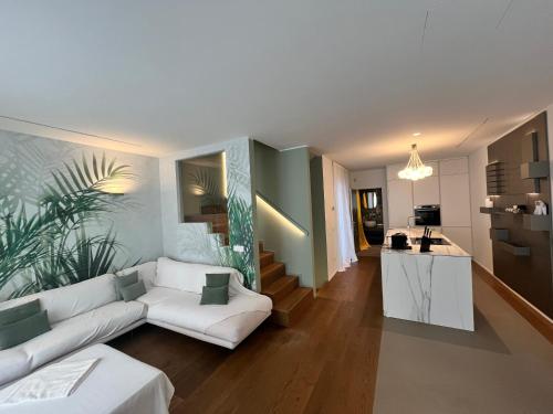 Kuchyň nebo kuchyňský kout v ubytování Villa JD