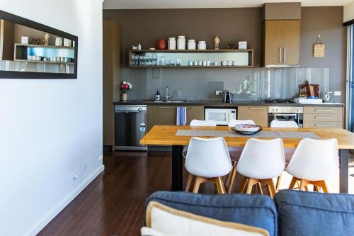 Η κουζίνα ή μικρή κουζίνα στο St Andrews Golf Course and Nature Getaway