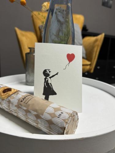 Nápoje v ubytování Themenzimmer Pusteblume Nähe Hauptbahnhof