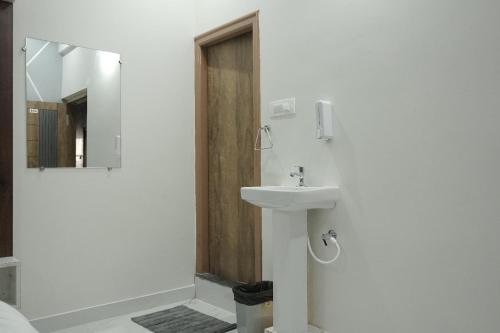 Koupelna v ubytování Tvscomforts