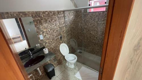 Vannituba majutusasutuses Pousada Café Na Mata