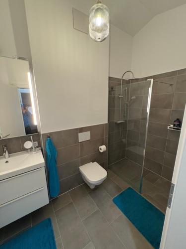 Koupelna v ubytování Traunsee Appartement 1