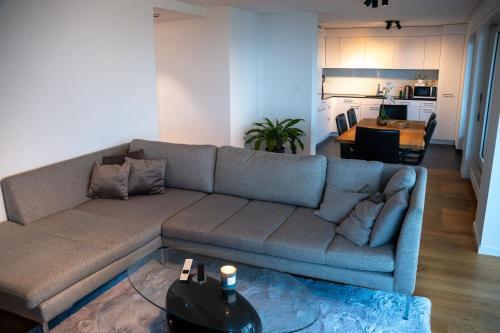 Χώρος καθιστικού στο Seenähe 300 Meter 126 qm Wohnfläche 6 Betten