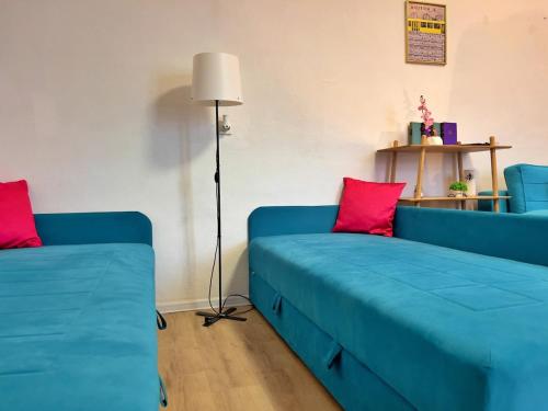 Χώρος καθιστικού στο Sarajevo Main Street Residence