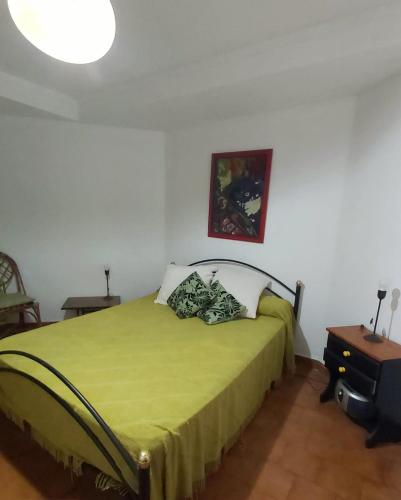 Postel nebo postele na pokoji v ubytování Departamento a 3 cuadras del mar