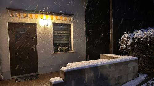 Το Ferienhaus Roßbachtal τον χειμώνα