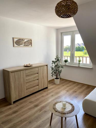 Posezení v ubytování Przytulna Przystań