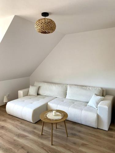 Posezení v ubytování Przytulna Przystań