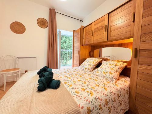 Postel nebo postele na pokoji v ubytování Le Nalizéa - Sérénité & douceur de vivre