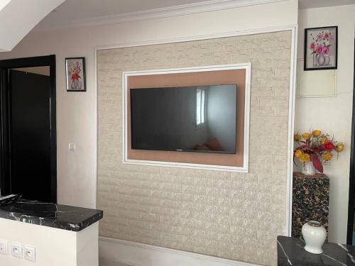 Nhà bếp/bếp nhỏ tại Cozy Appartement with nice view