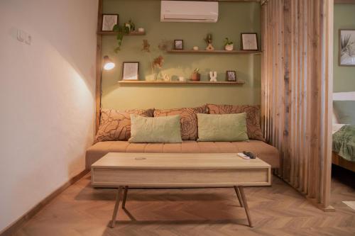 Posezení v ubytování Árnyaskert Vendégház