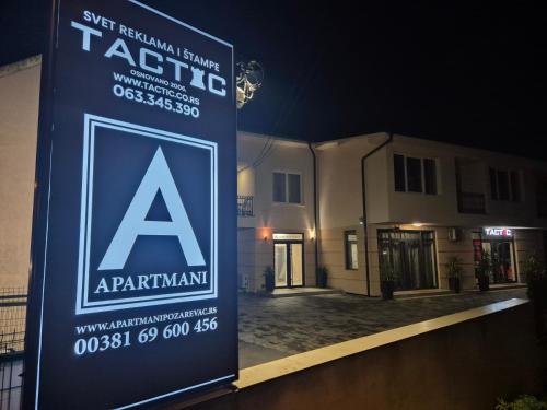 Certifikát, hodnocení, plakát nebo jiný dokument vystavený v ubytování A apartmani