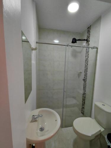 Vannituba majutusasutuses Hotel Stadio Cali